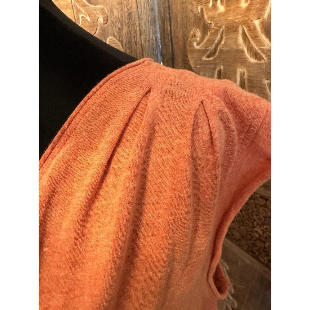 We The Free Dream Wrap Crop Top Blood Orange Wmn's Size M Open Back Sleeveless - Picture 5 of 10